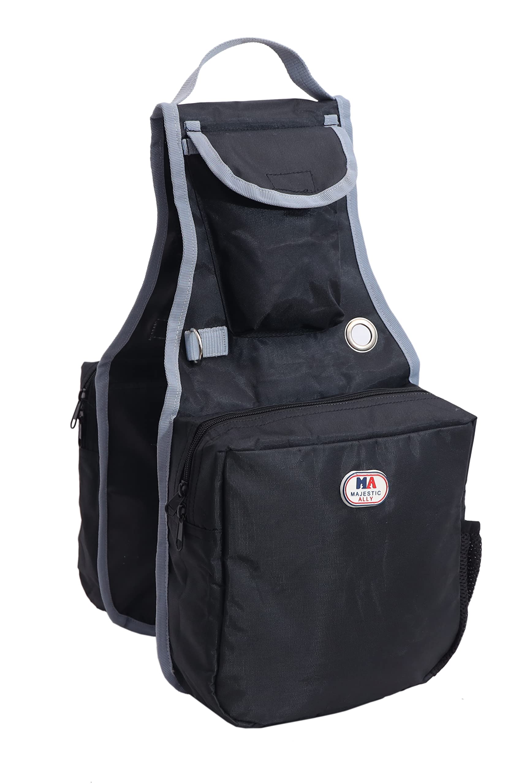Majestic Ally 1000D Nylon Saddle Bag for Horseback Riding - Image 6