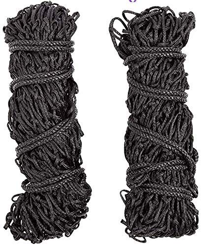 Majestic Ally 2 pcs Slow Feed 42” Hay Net for Horses, Strong Small 2x2” Holes, Nylon Rope Hanging, Adjustable Travel Feeder for Trailer and Stall, Simulates Grazing, Reduce Waste - Image 4