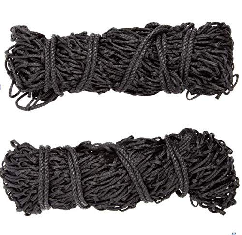 Majestic Ally 2 pcs Ultra Slow Feed 1.5"x1.5" Holes 40” Hay Net for Horses and livestocks (Black) - Image 3