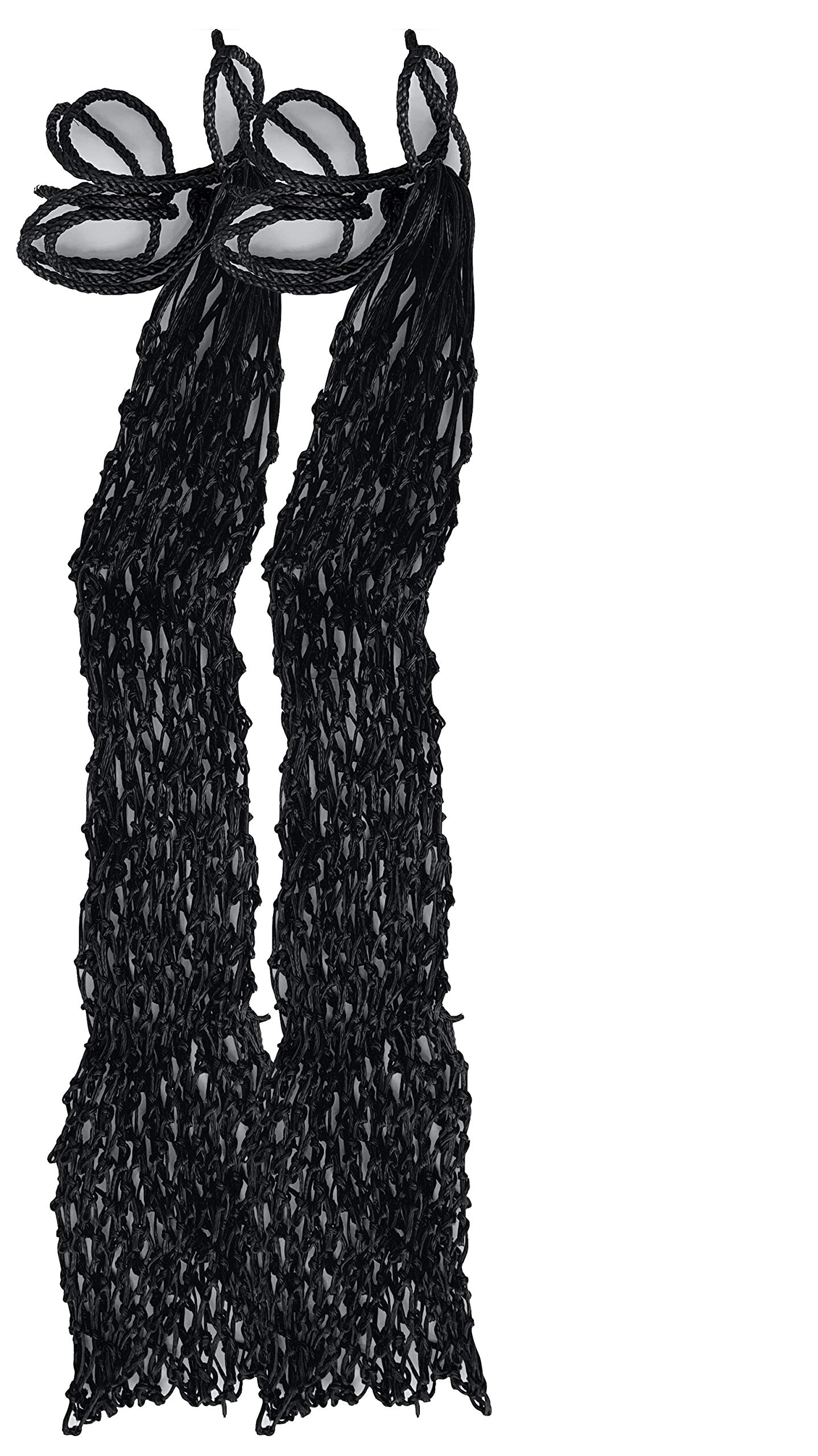 Majestic Ally 2 pcs Ultra Slow Feed 1.5"x1.5" Holes 40” Hay Net for Horses and livestocks (Black) - Image 4