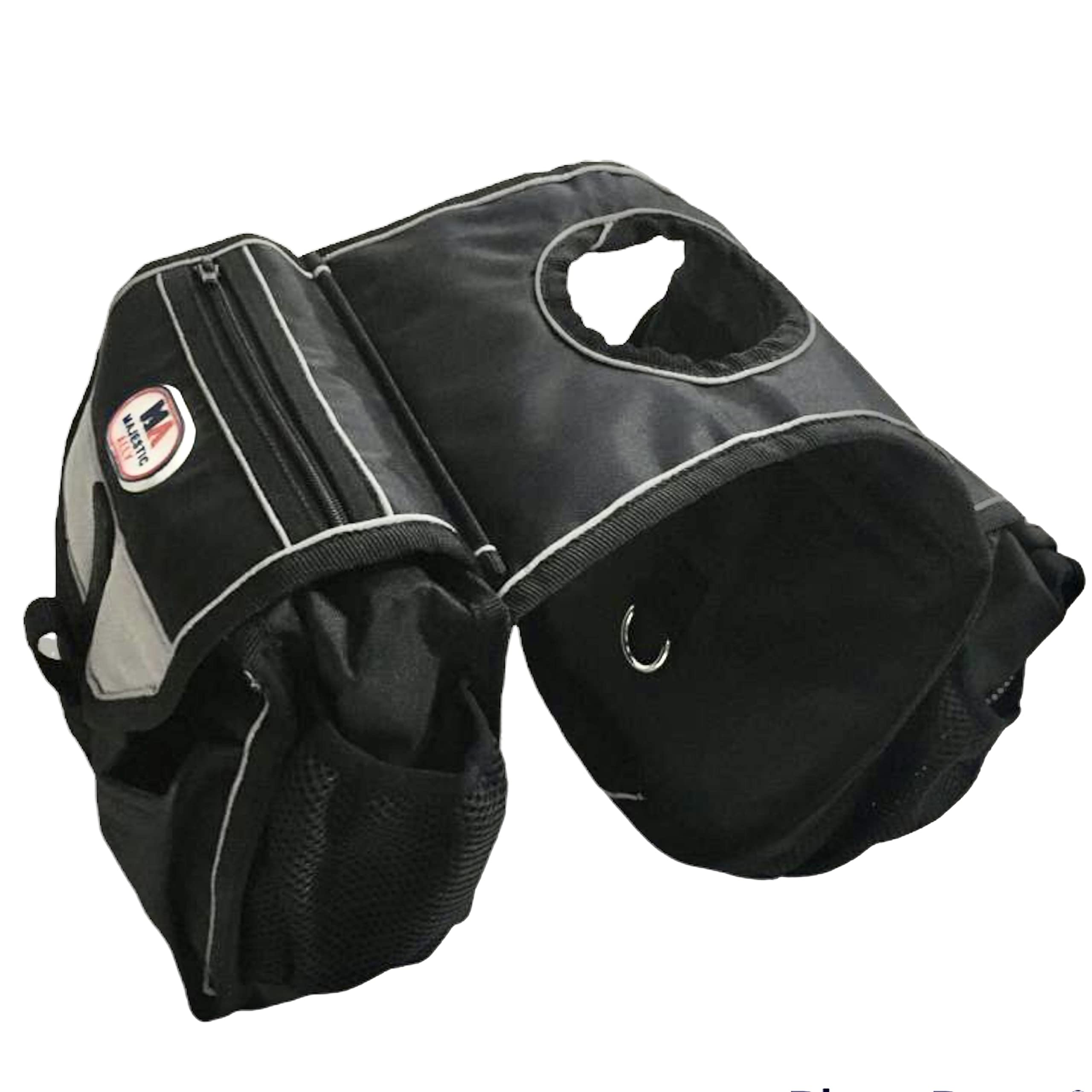 Majestic Ally Horn Bag, Nylon Insulated Padded Reflective Pockets,Two Water Bottle, Camera/Cell Phone Pocket, Horn Bag (Black) - Image 3