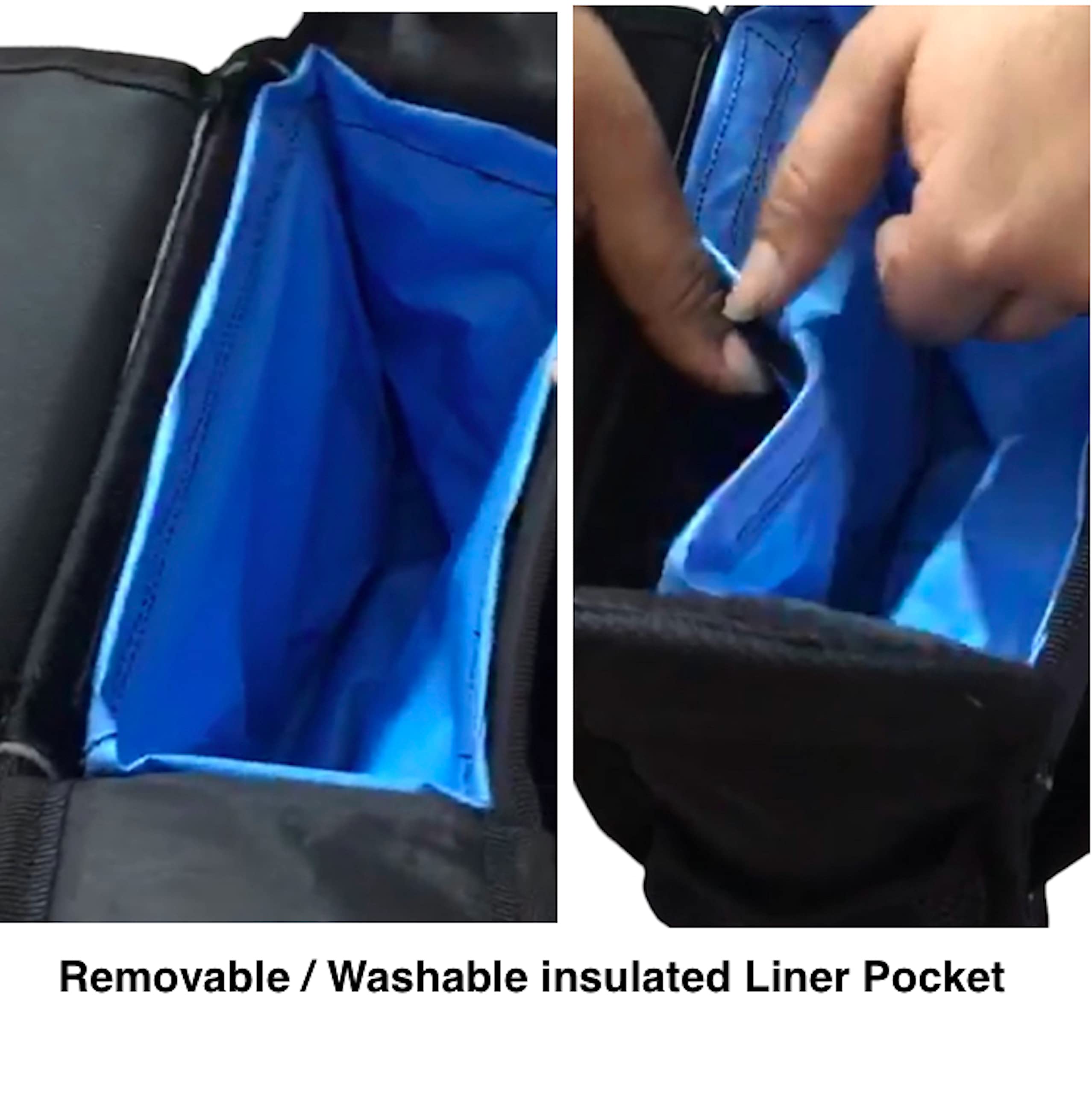 Majestic Ally Horn Bag, Nylon Insulated Padded Reflective Pockets,Two Water Bottle, Camera/Cell Phone Pocket, Horn Bag (Black) - Image 4