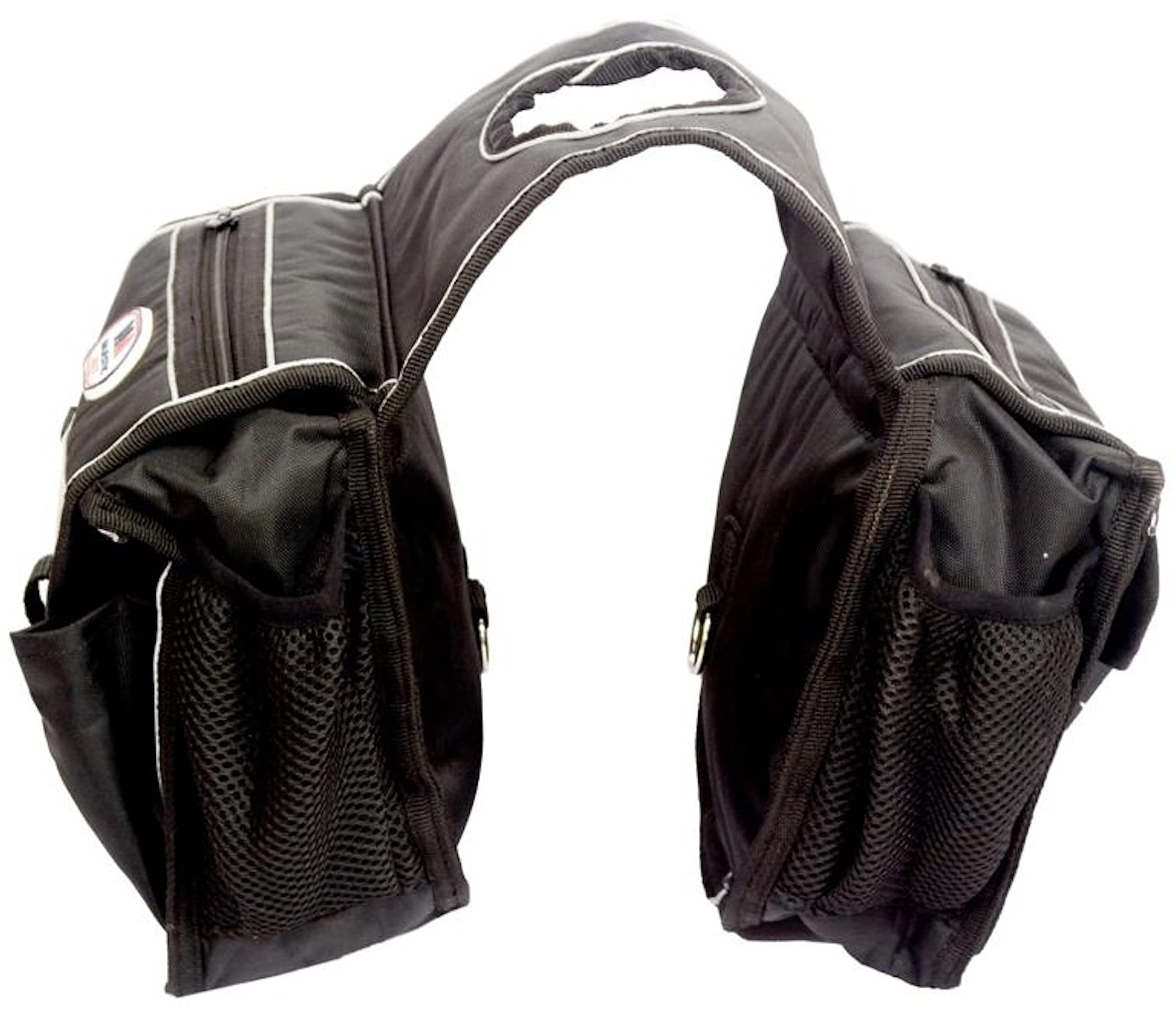 Majestic Ally Horn Bag, Nylon Insulated Padded Reflective Pockets,Two Water Bottle, Camera/Cell Phone Pocket, Horn Bag (Black) - Image 9