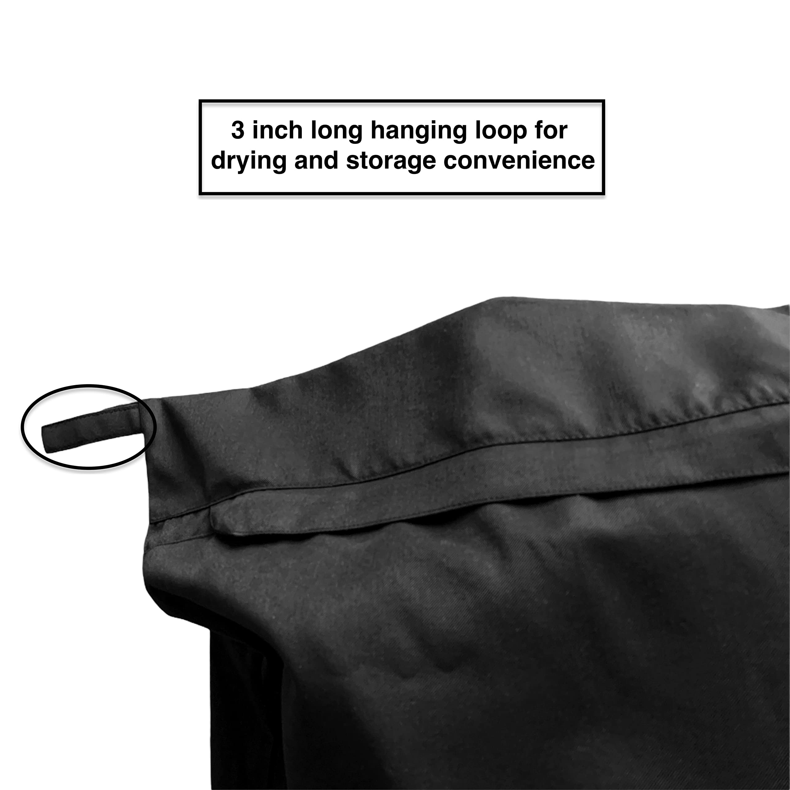 Majestic Ally Horse Dog Pets Laundry Bag - Washing Bag for Blankets, Rug, Boots, Leads, Harness (Black) - Image 3