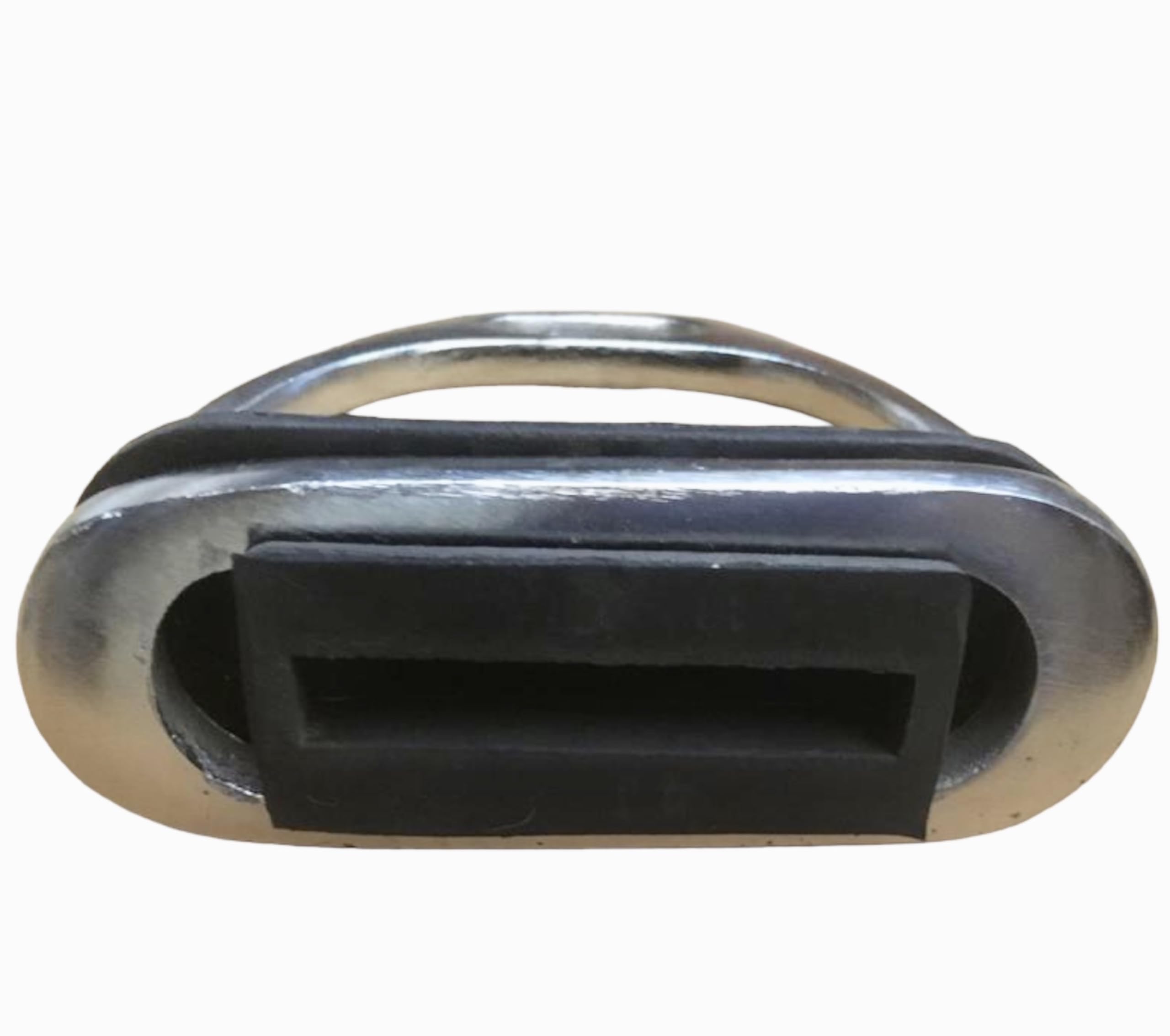 Majestic Ally Iron Stirrups with Rubber Pad for English Saddles - Image 4