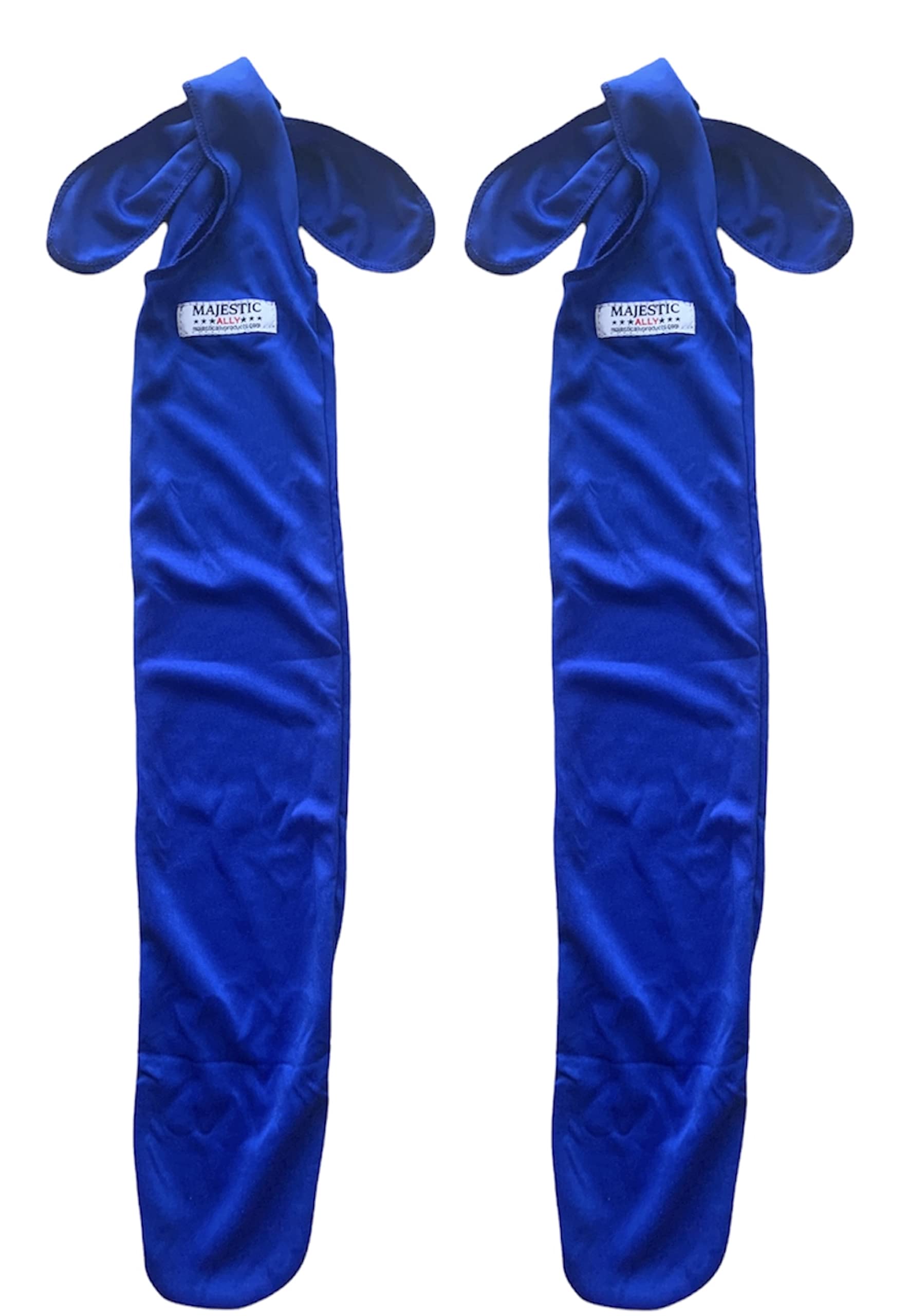 Majestic Ally Lycra Tail Bag for Horses - to Keep The Tail Clean and Protected - Set of 2 (Royal Blue) - Image 7