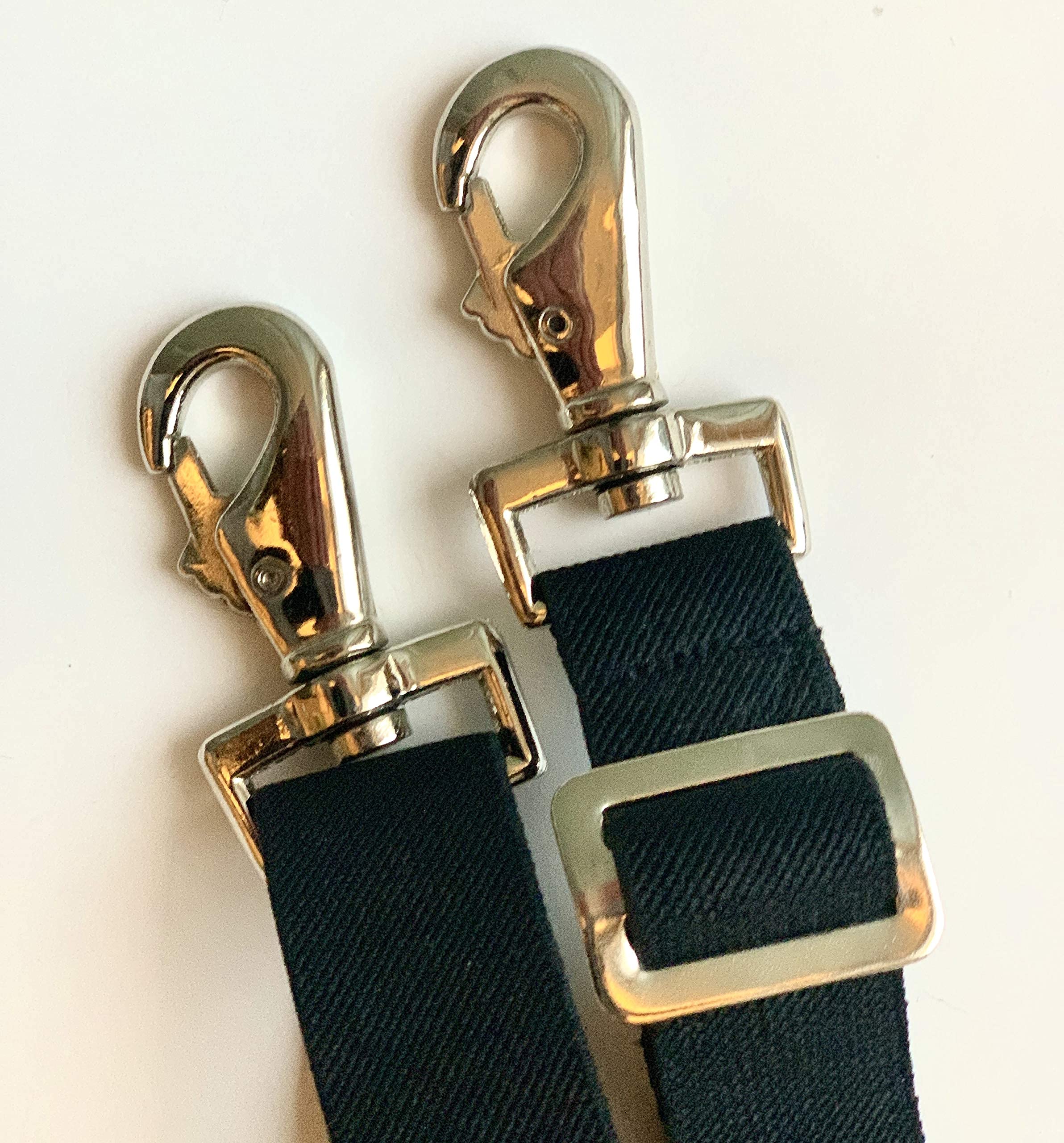 Majestic Ally Pack of 2 Adjustable Length Horse Blanket Sheet Replacement Elastic Leg Strap with Double Swivel Snaps - Image 6