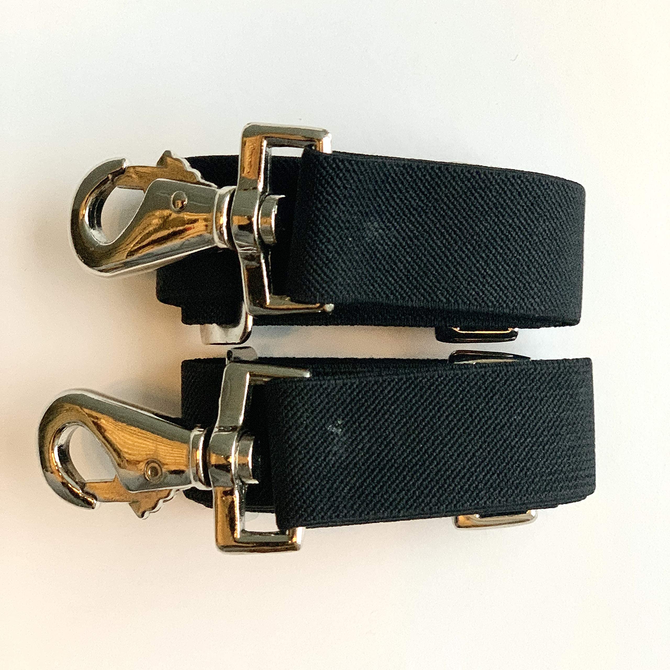 Majestic Ally Pack of 2 Adjustable Length Horse Blanket Sheet Replacement Elastic Leg Strap with Double Swivel Snaps - Image 7