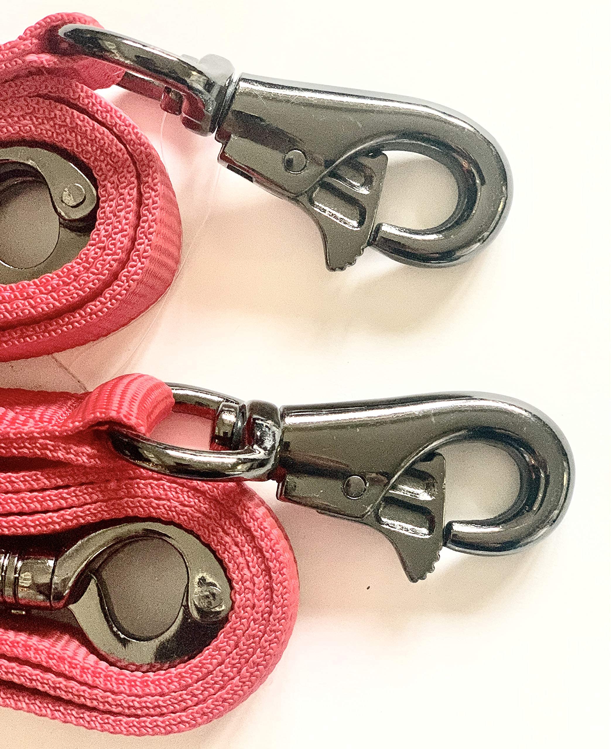 Majestic Ally Pack of 2, Double Thick Trailer Tie for Horse Haulage with Adjustable Buckle, Panic Snap and Bull Snap – 1 Inch by 36 Inch (Royal Blue) - Image 9