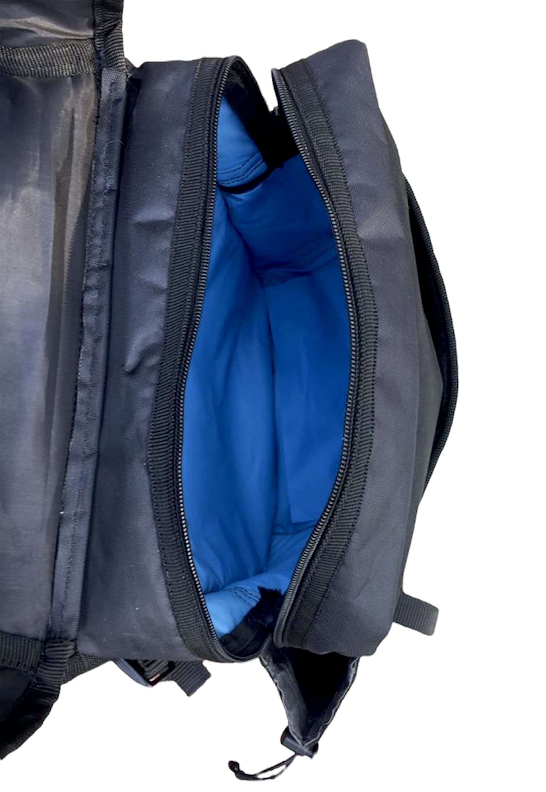 Majestic Ally Saddle Bag for Horses - Nylon Insulated Leakproof Cooler Reflective Padded with Pockets and Water Bottle Carrier Durable Saddle Bag (Black) - Image 5