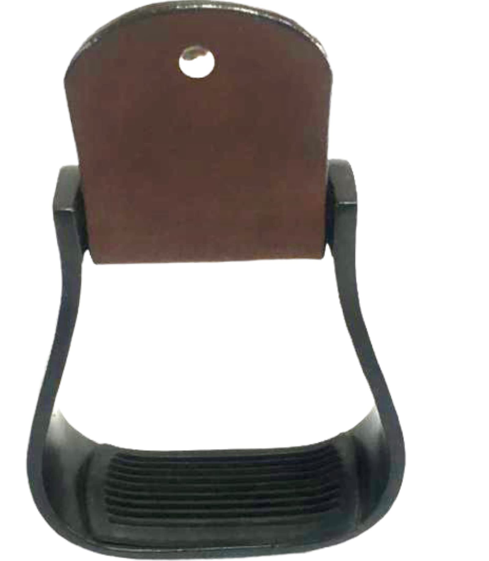 Majestic Ally Western Horse Aluminum Black Engraved Stirrups- Adults - Image 6